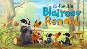 La famille blaireau renard !